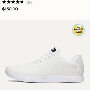 NOBULL Women's White Strength Training Shoe Size 6